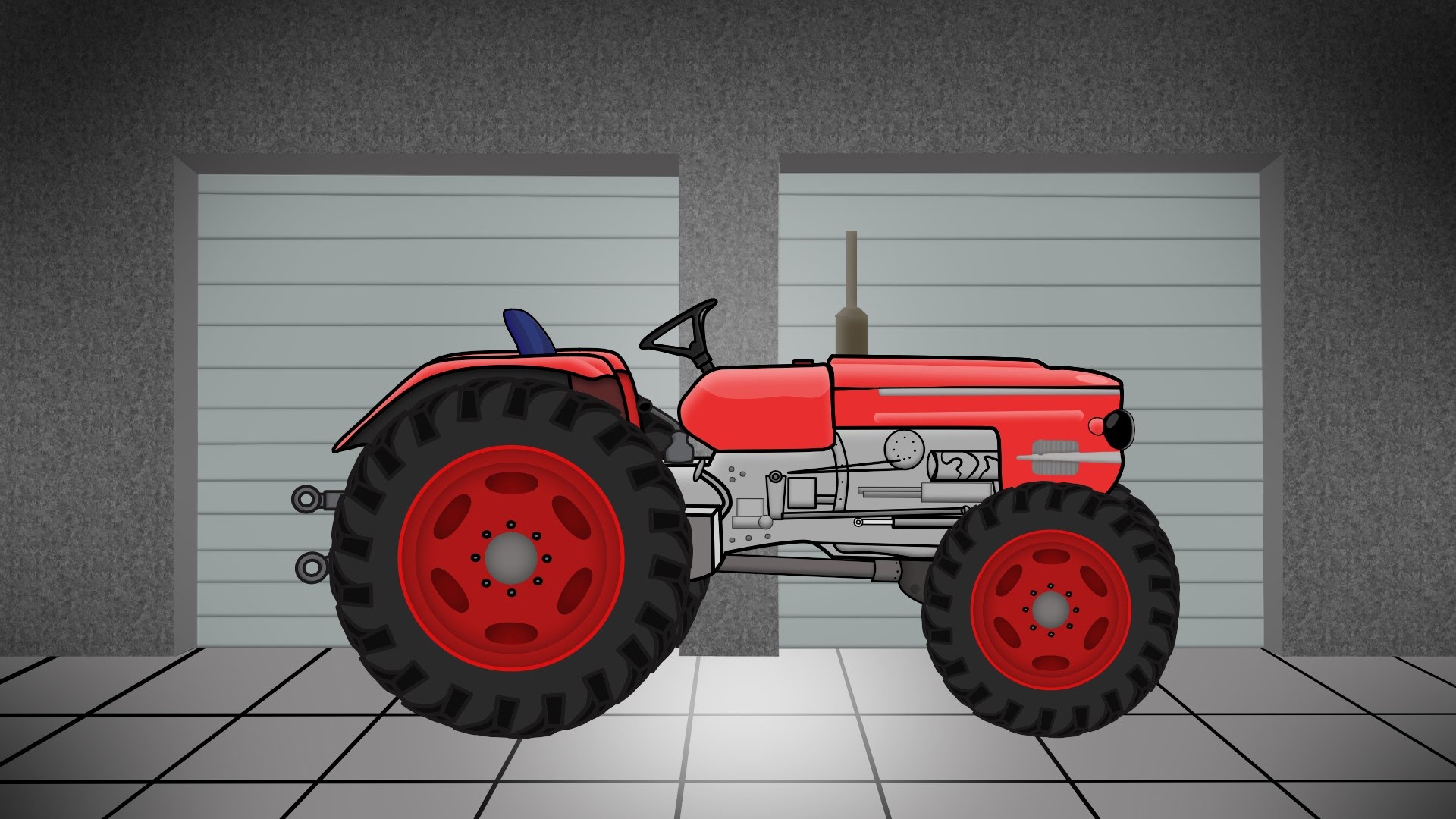 Включи красный трактор. Красный трактор. Красный трактор настоящий. Красный трактор мультяшный. Фермерский трактор красный.