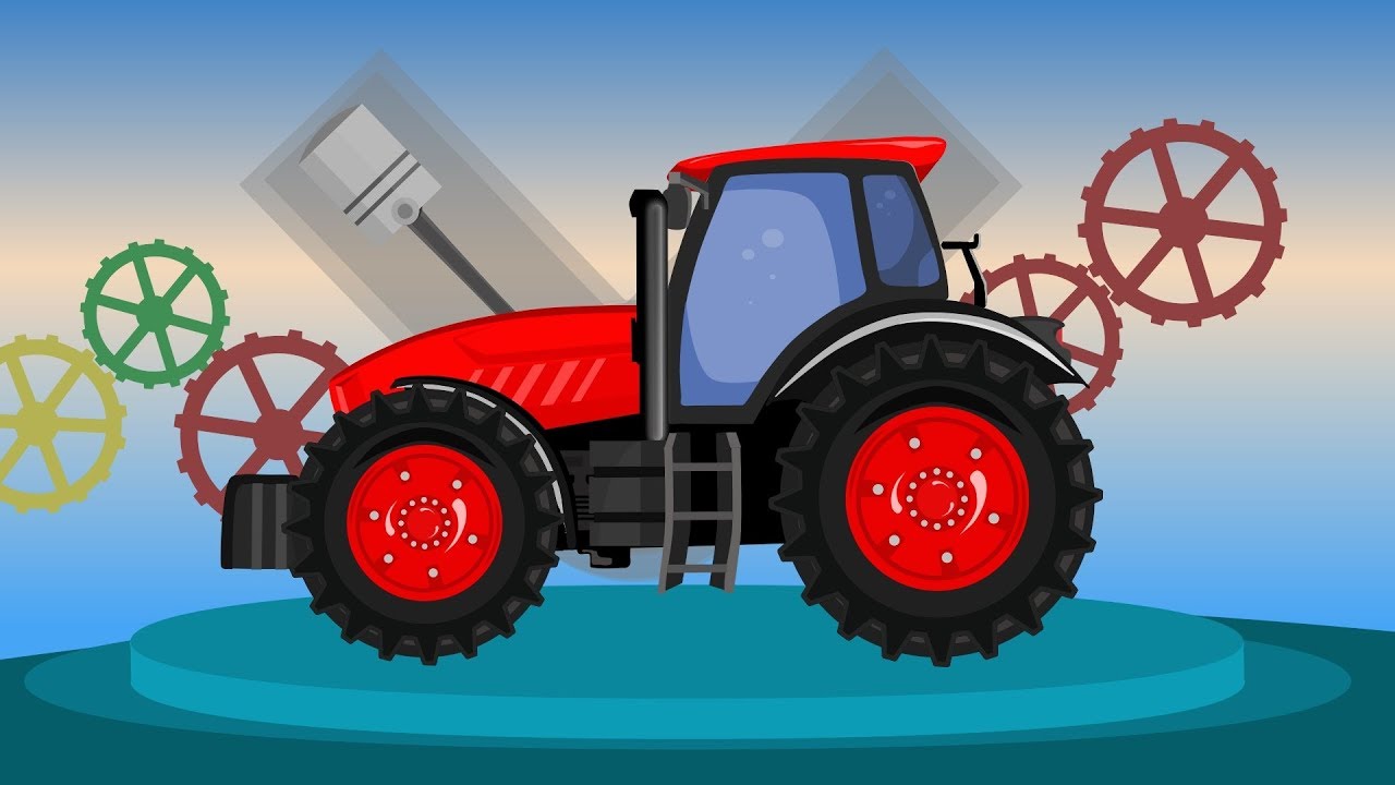 Игра красный трактор