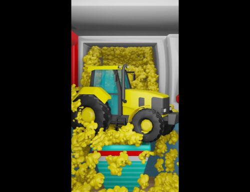 #Tractor from stove & Salted Tractor – popcorn and a Microwave Vehicle | Tractor #shorts #bazylland