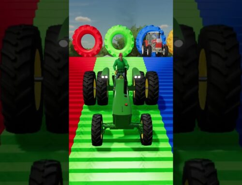 Metal Models of John Deere and Ursus – Tractors VS Tractor from Game – The tractors are great🚜