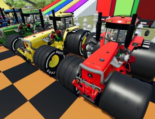 Super Strong Tractors on various Platforms & Test of New Farming Mods – Play together with Bazylland