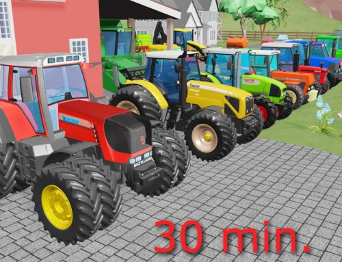 All Tractors on the Farm: The Great Adventure of Farm Machinery in the Heart of Country Life – 30min