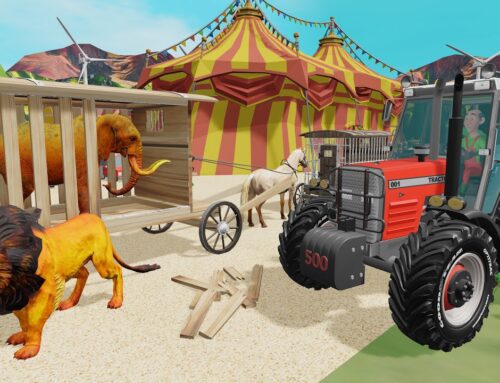 Farmer, Tractor, Circus, Animals and an Unexpected Adventure – How a Trailer Repair Saved a Big Show