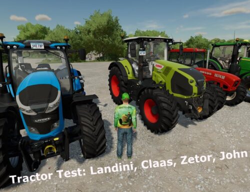 Tractor Test: Landini, Claas, Zetor, and John Deere on Obstacle Course + New Mods in Game