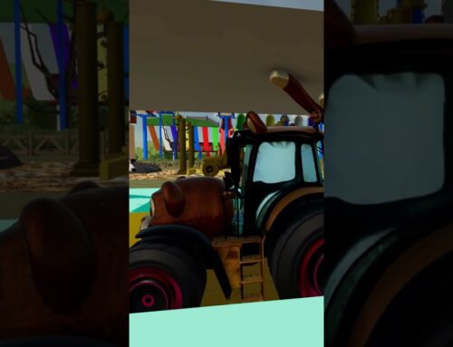 Monkey Built THIS Tractor! 🐵🔥