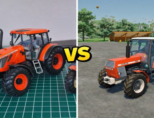 BACK TO THE ROOTS! Collectible Metal Ursus Tractor vs Game Ursus & Zetor