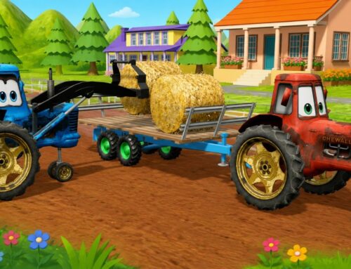 Tractors McQueen: The Biggest Straw Harvest Ever! Hard Work on the Farm!