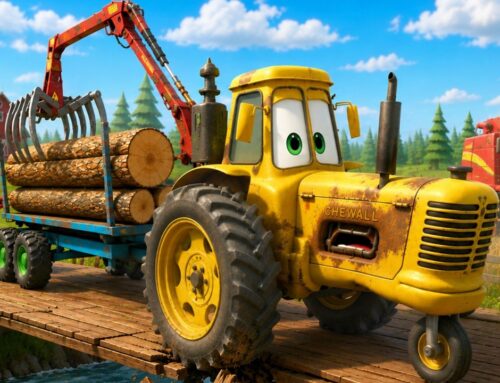 McQueen Tractors in Danger – One Wrong Move Could Ruin Everything! Hard Work on the Farm!