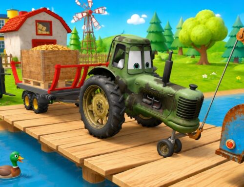 Tractor McQueen and Little Helper Guido! Will They Be Able to Complete the Task?